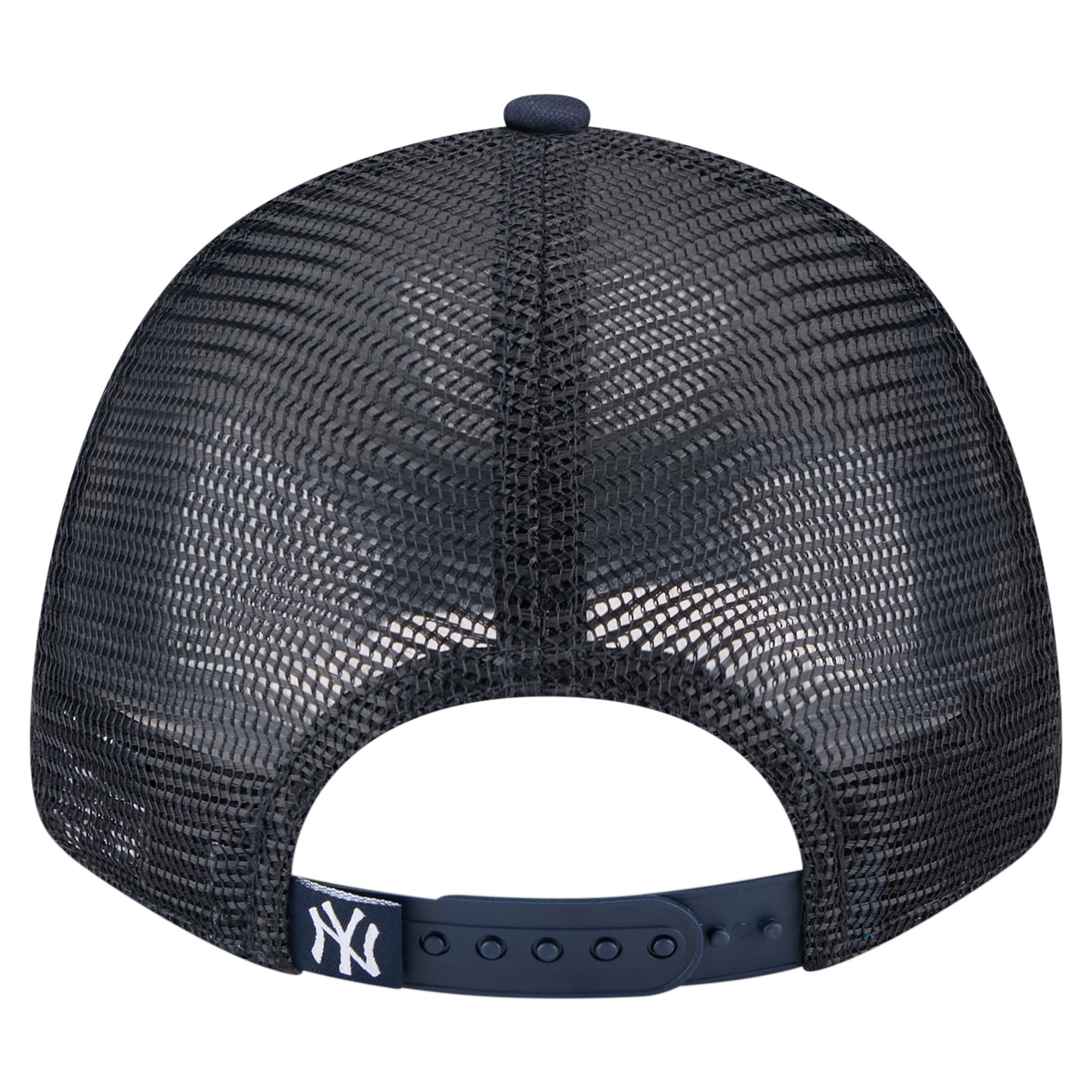 Toddler New Era  White/Navy New York Yankees Painted A-Frame 9FORTY Trucker Adjustable Hat