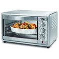 thumbnail image 1 of Oster TSSTTVRB04 6 Slice Brushed Stainless Steel Convection Toaster Oven, 1 of 5