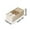 B, variant on 2 PCS Foldable Drawer Organizer Dividers Cloth Storage Box Closet Dresser Organizer Cube Fabric Containers Basket Bins for Underwear Bras Socks Panties Lingeries Nursery Baby Clothes