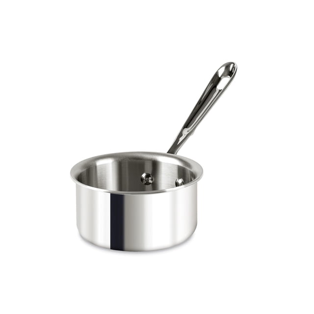 Cazo All-Clad D3 de acero inoxidable de 0,5 cuartos