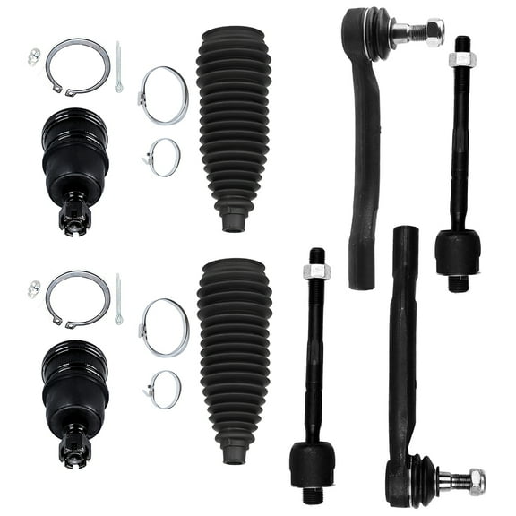 SCITOO 8pcs Front Suspension Kit Lower Ball Joint Outer Inner Tie Rod End w/ Boot Replacement For 2001-2005 For Acura MDX 2003-2005 For Honda Pilot