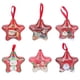 thumbnail image 1 of GOOHOCHY 6 cajas de regalo navideñas con forma de estrella de cinco puntas, 1 of 8