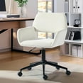 thumbnail image 3 of Homy Casa Kids Desk Chairs, Adjustable Height Swivel Children Study School Chairs, Beige, 3 of 7
