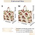 thumbnail image 2 of FORMRS Womens Corduroy Tote Bag Crossbody Shoulder Handbag with Pocket, Strawberry Cake, 2 of 7