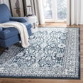 thumbnail image 2 of SAFAVIEH Madison Ronald Oriental Area Rug, Cream/Navy, 3' x 5', 2 of 8