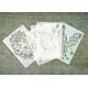 thumbnail image 5 of Plantillas De Animales De León, Ciervo, Tigre, Lobo, Ballena, Caballo, Para Pintar En Paredes De Tela De Madera, Aerógrafo + Más Plantilla De Mylar Reutilizable De 8.2 Pulgadas "11.4" (Paquete De 5) (, 5 of 5