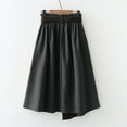 thumbnail image 2 of Vedolay Womens Skirt Women High Elastic Waist Pleated Skirt Midi Swing A-line Skirts,Gray A, 2 of 4