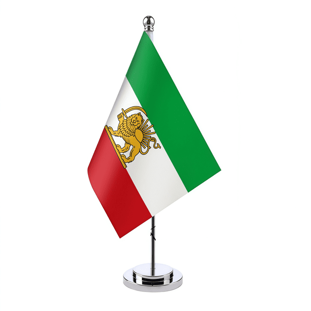 And Sun Runner Iranian Historical Runner Polyester Desktop Solid Support Classroom Historical Display Flag Banner Decoration