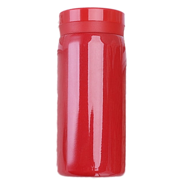 Mini termo portátil de bolsillo, pequeño, de color liso y sencillo.