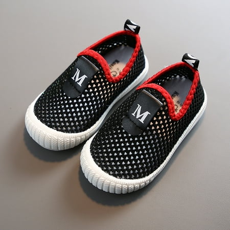 

Hunpta Kids Girls Boys Summer Soft Soled Outdoor Light Solid Casual Shoes Sneakers