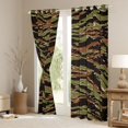 thumbnail image 3 of Castle Fairy Camouflage Blackout Curtains Set of 2 (52x84 Each),Geometric Window Curtains, 3 of 6