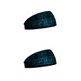 thumbnail image 3 of Qarigey Diadema deportiva con estampado Floral, banda para la cabeza de flor, banda para el sudor transpirable, turbante de alta elasticidad, Type1 NO1, 3 of 6