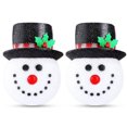 thumbnail image 2 of Snowman Lampshade Santa Claus porche Cubierta de luz Decoración Corredor Hogar Lámpara de pared Colgante Lámpara-Chimney Festival Indoor 2pcs Muñeco de nieve Inevent HA010299-04, 2 of 6