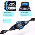 thumbnail image 2 of Kids Luminous Waterproof Watch, Electronic Digital Display, Week Alarm Stopwatch Fun Gift, 2 of 7