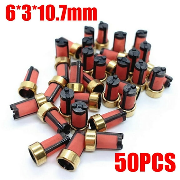 50pcs Fuel Injector Micro Basket Filter Fit for Toyota Denso Car ASNU003