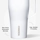 thumbnail image 5 of Vaso para bebidas Corkcicle Cold Cup XL, 887 ml, aislante, blanco, 5 of 8