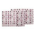 thumbnail image 3 of S4Sassy Purple Shibori Tie-Dye Washable Printed Dining Reversible Tablemats With Napkins Set, 3 of 3