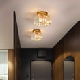 thumbnail image 6 of tzyudk Corridor Lights Balcony Porch Lights Entrance Lights Modern And Crystal Lights Light In The Bedroom Ceiling Lights. Affordable Useful Gold Iron, 6 of 6