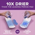 thumbnail image 5 of Poise Incontinence Pads & Postpartum Incontinence Pads, 5 Drop Maximum Absorbency, Regular Length, 96 Count, Packaging May Vary, 5 of 5