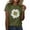 Army Green, variant on Tiqkatyck Graphic Tees for Women, Sunflower Summer T Shirt Plu Size Loose Blouse Tops Girl Short Sleeve Graphic Casual Tees T Shirts for Women Army Green L