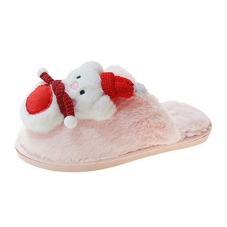

Christmas Slippers For Women Winter Warm House Slippers