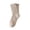 Khaki, variant on 6 Pairs Women's Casual Comfort Outdoor Wear Cotton Sport Breathable Long Solid Color Stack Socks