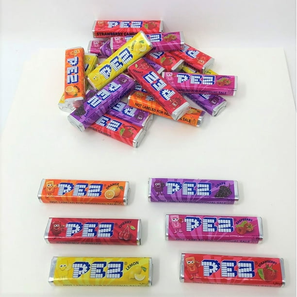 Pez Candy Refills Pez Rolls Assorted Flavors 2 pounds bulk pez refill