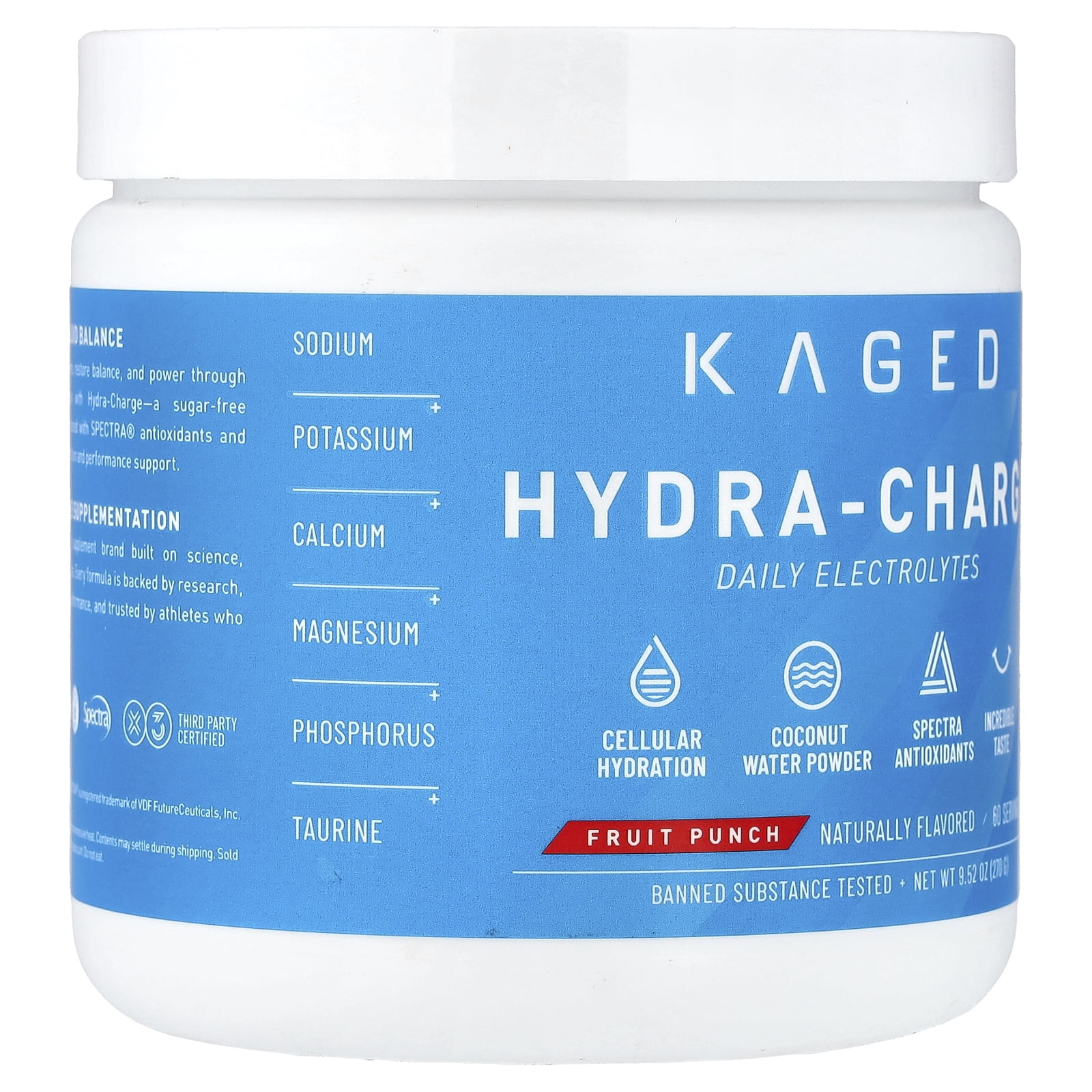 Kaged Hydration Punch - Electrolyte capsules for ecommerce
