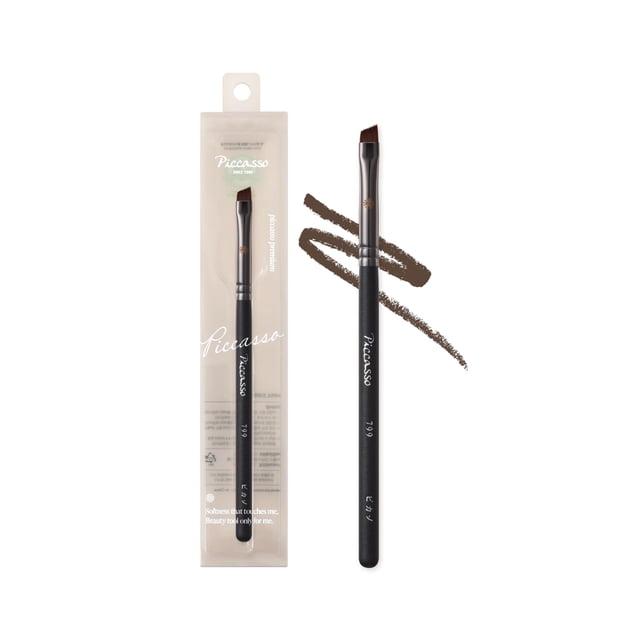 Pincel delineador de ojos Piccasso 799 Edge Angle para gel, líquido, crema