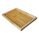 thumbnail image 2 of Bandeja de madera de forma Rectangular para servir, decoración rústica multiusos para el hogar, tablero de soporte para para dormitorio, baño, comer comida 11.02x7.48x1.18 pulgadas BLESIY Bandeja de servir, 2 of 8