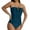 D83/Navy, variant on Women's One Piece Swimsuits Womens Bandeau Halterneck Monokini Swimwear Push Up Bathing Suit For Swimming Beach Women's Clothing