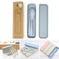thumbnail image 2 of Coofit Travel Utensils Set Portable Creative Camping Flatware Set Camping Utensil Set, 2 of 10