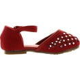 thumbnail image 2 of Jelly Beans CAPANO Toddler's Little Girl Ankle Strap Rhinstone Deco Sandal Shoes, 2 of 4