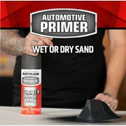 Black, Rust-Oleum Automotive Sandable Primer Spray-249418, 12 oz
