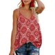 thumbnail image 1 of Blusa sin mangas de verano con tirantes finos y cuello en V floral bohemio para mujer Zhivalor WRHS-201-4, 1 of 1