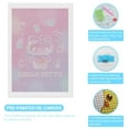 thumbnail image 3 of Diamond Art Kits for Adults Hello Kitty Diamond Art Gem Art Painting Full Drill Round Art Gem Painting Kit for Home Wall Decor Gifts 16"x20", 3 of 7