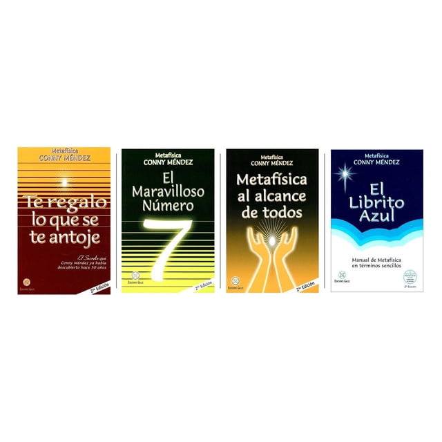 Colección De Metafísica Cuatro Libros Conny Méndez IZTACCIHUATL 7502297050629