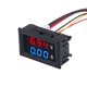 thumbnail image 1 of Voltímetro amperímetro Dc 100v 10a voltímetros digitales Am Meter Panel Led azul rojo amperios voltímetro derivación de corriente accesorios para automóviles, 1 of 7