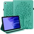 thumbnail image 1 of Case for Samsung Galaxy Tab A7 10.4 2020 SM-T500, Slim Premium PU Leather Folio Stand Cover with Auto Sleep/Wake & Pencil Holder, Green, 1 of 5