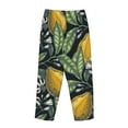 thumbnail image 5 of Fotbe Citrus Fruits Elegant Lemons Women's Pajama Pants,Sleepwear Pants,Pj Bottoms Drawstring And Pockets-Large, 5 of 9