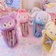 thumbnail image 4 of Estuche de lápices de felpa Kawaii Sanrio, caja de dibujos animados Kuromi My Melody, muñeco de peluche Cinnamoroll, bonito soporte para bolígrafo de belleza, juguetes para niñas, regalo, 4 of 4