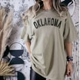 thumbnail image 5 of OKLAHOMA Garment Dyed Graphic T-Shirt, 5 of 8