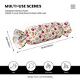 thumbnail image 3 of Xecao Tulips Flowers Print+Candy-Inspired Plush Pillow for Men Women Suitable for Beds, Sofas, Game Rooms Drawstring Closure, 3 of 8