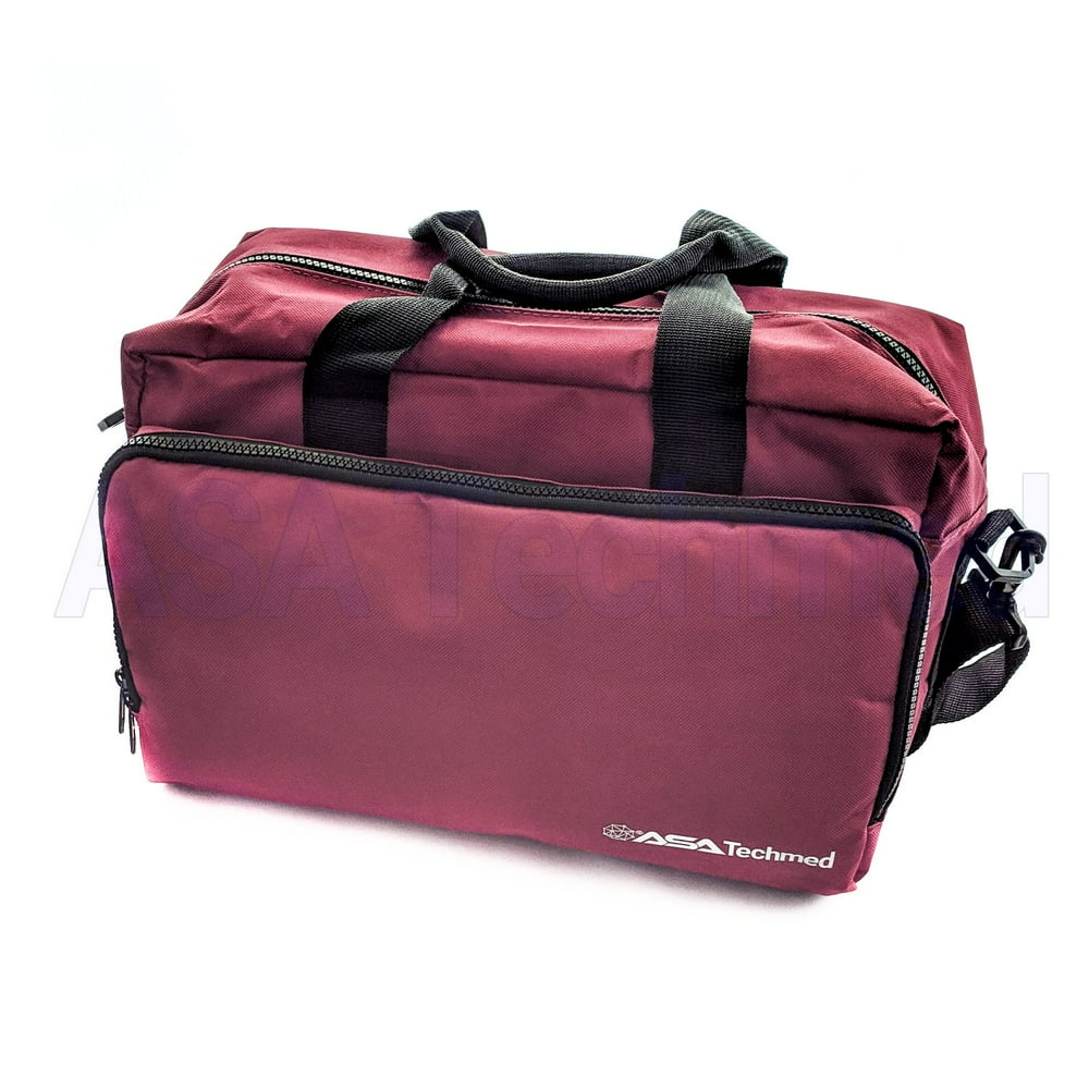 Shoulder Ultimate Nursing Bag Nurse/Physician Nylon Medical Equipment Bag (Burgundy) Walmart