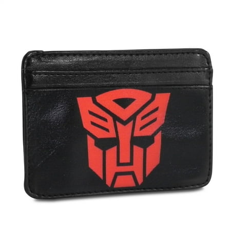transformers autobots logo synthetic leather credit cards weekend