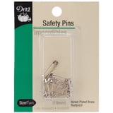 Dritz 50 Spille Di Sicurezza In Acciaio Nichelato - Formati Assortiti 00,1,2,3, Antiruggine Per Cucito E Fai Da Te