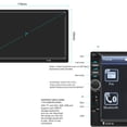 thumbnail image 2 of Estéreo de coche Camecho Double Din 7" LCD Touch Bluetooth+cámara, 2 of 7