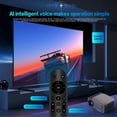 thumbnail image 3 of Video Homgeek 1080p Proyector De Cine En Casa Proyector De Video 2.4G/5G Wifi BT5.0 9.02G+16G Soporte De 200 Pulgadas Pantalla/8k Video Decoding/Wireless Sync, 3 of 6
