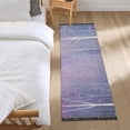 thumbnail image 3 of Yayeee Runner Rug for Bedroom 2'x6' Machine Washable Hallway Non Slip Mat, Purple Forest, 3 of 8