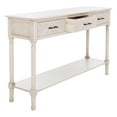 thumbnail image 4 of SAFAVIEH Peyton French Greige Wood Console Table with Drawer (47.3 in. W x 13 in. D x 29.5 in. H), 4 of 14